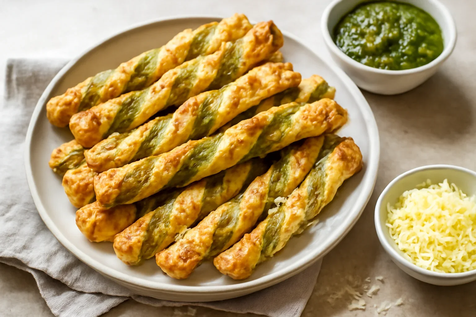 Saratele cu pesto