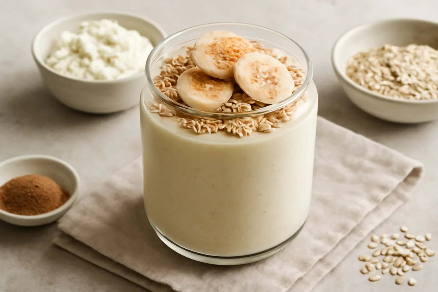 Parfait cremos de banane