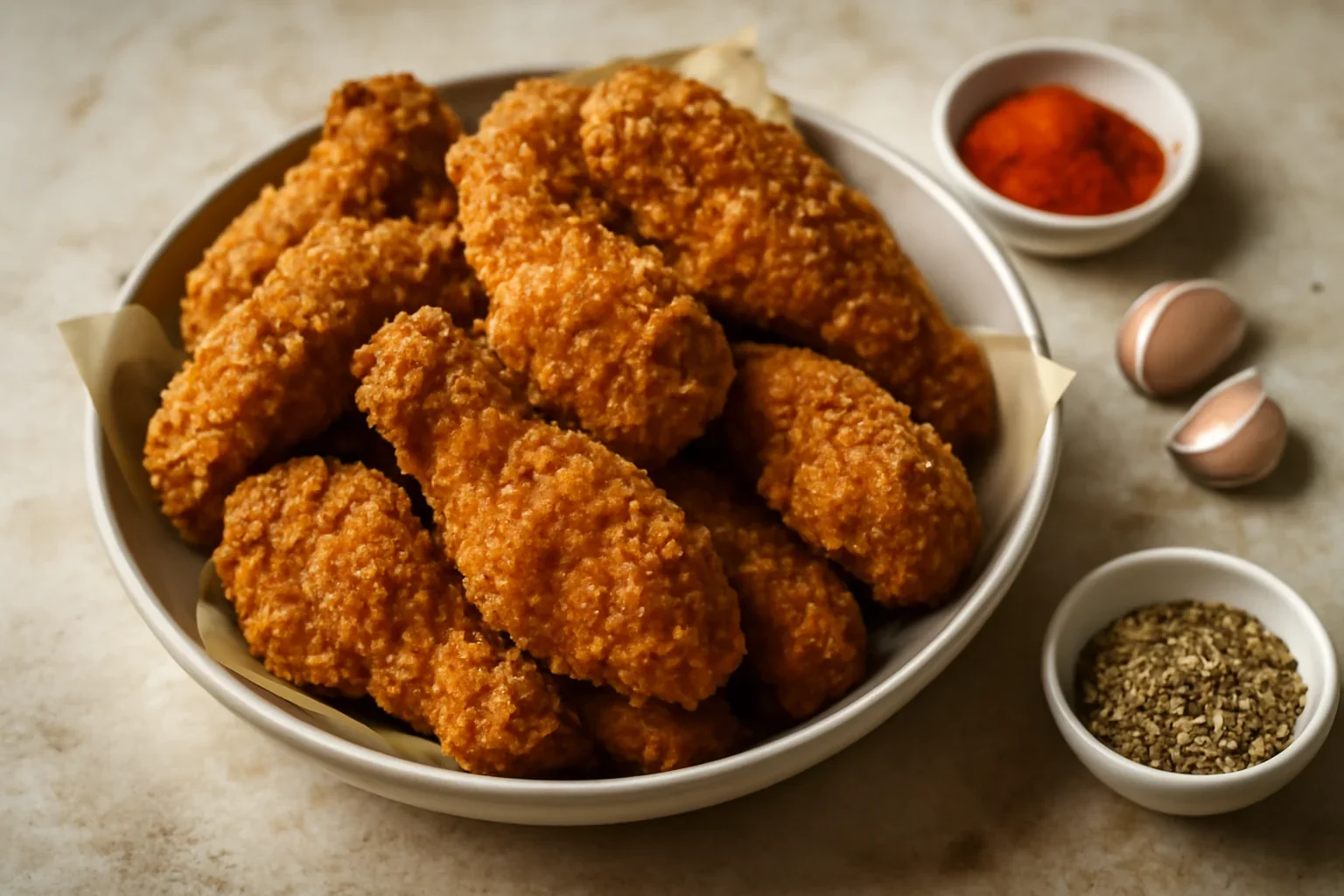Aripioare de pui crocante, ca la KFC
