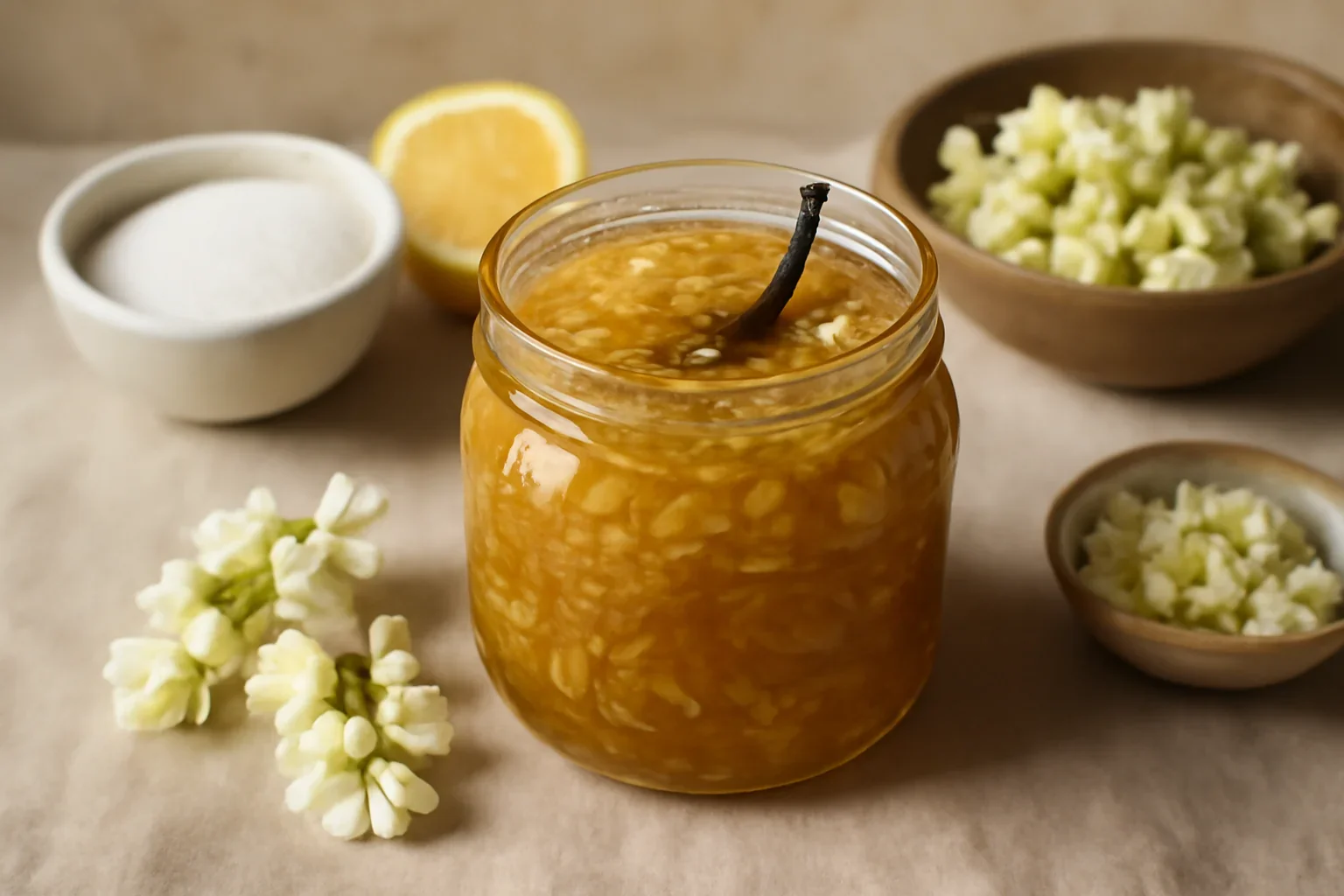 Dulceata din flori de salcam reteta veche a bunicii