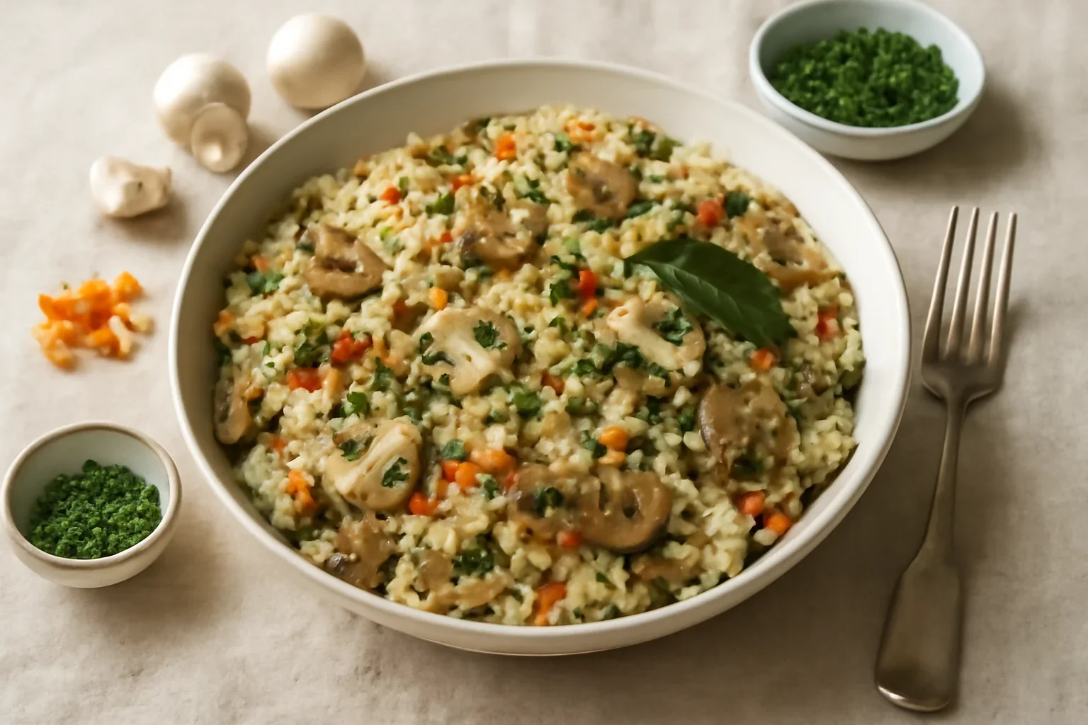 Pilaf de orez cu ciuperci, rețetă de post