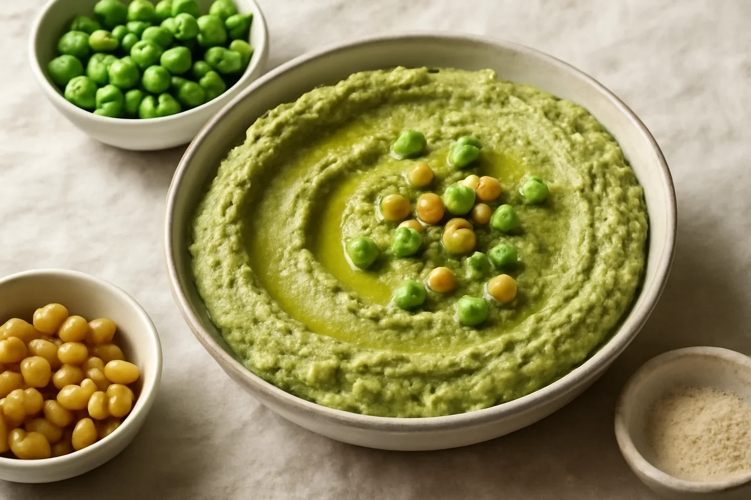 Hummus de mazăre