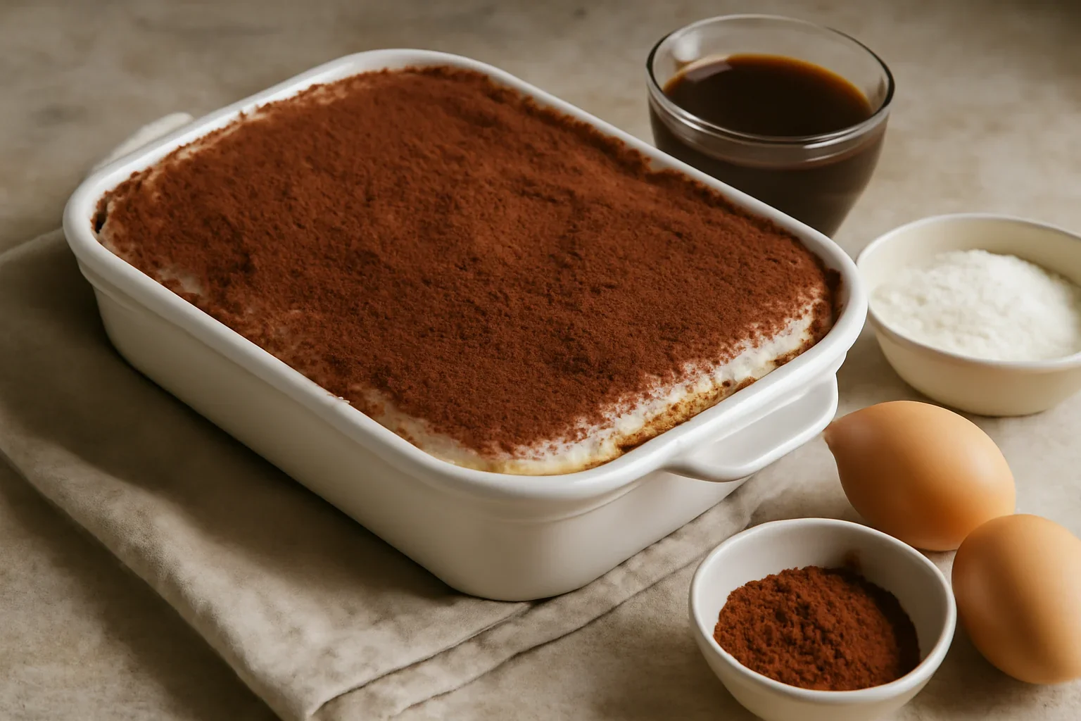 Tiramisu fara oua crude