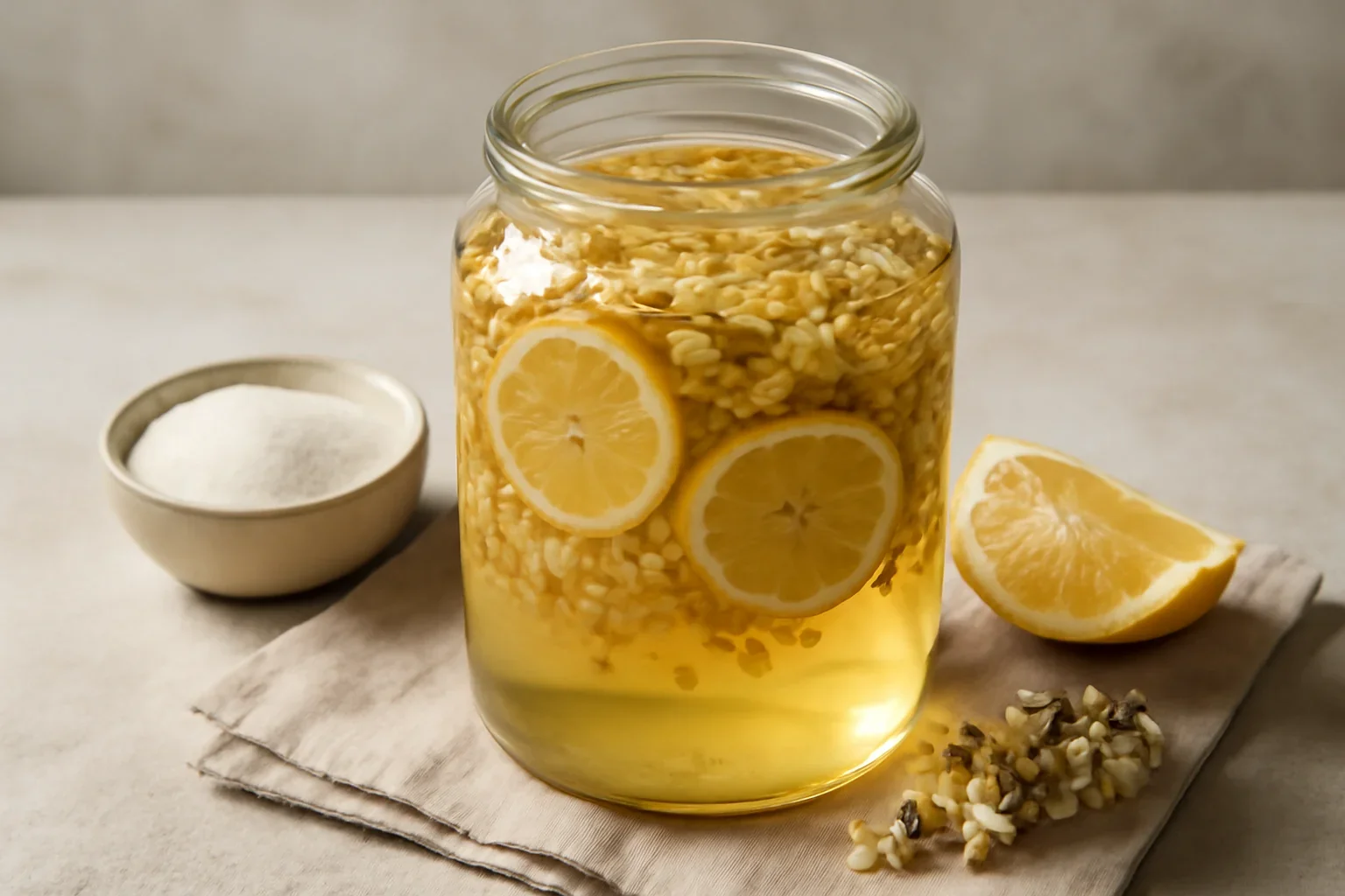 Sirop de salcam cu lamaie – reteta de sirop din flori