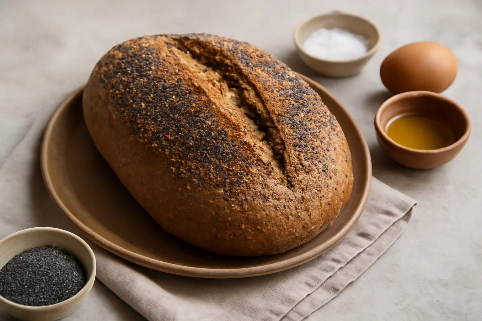 Paine integrala din faina de grau