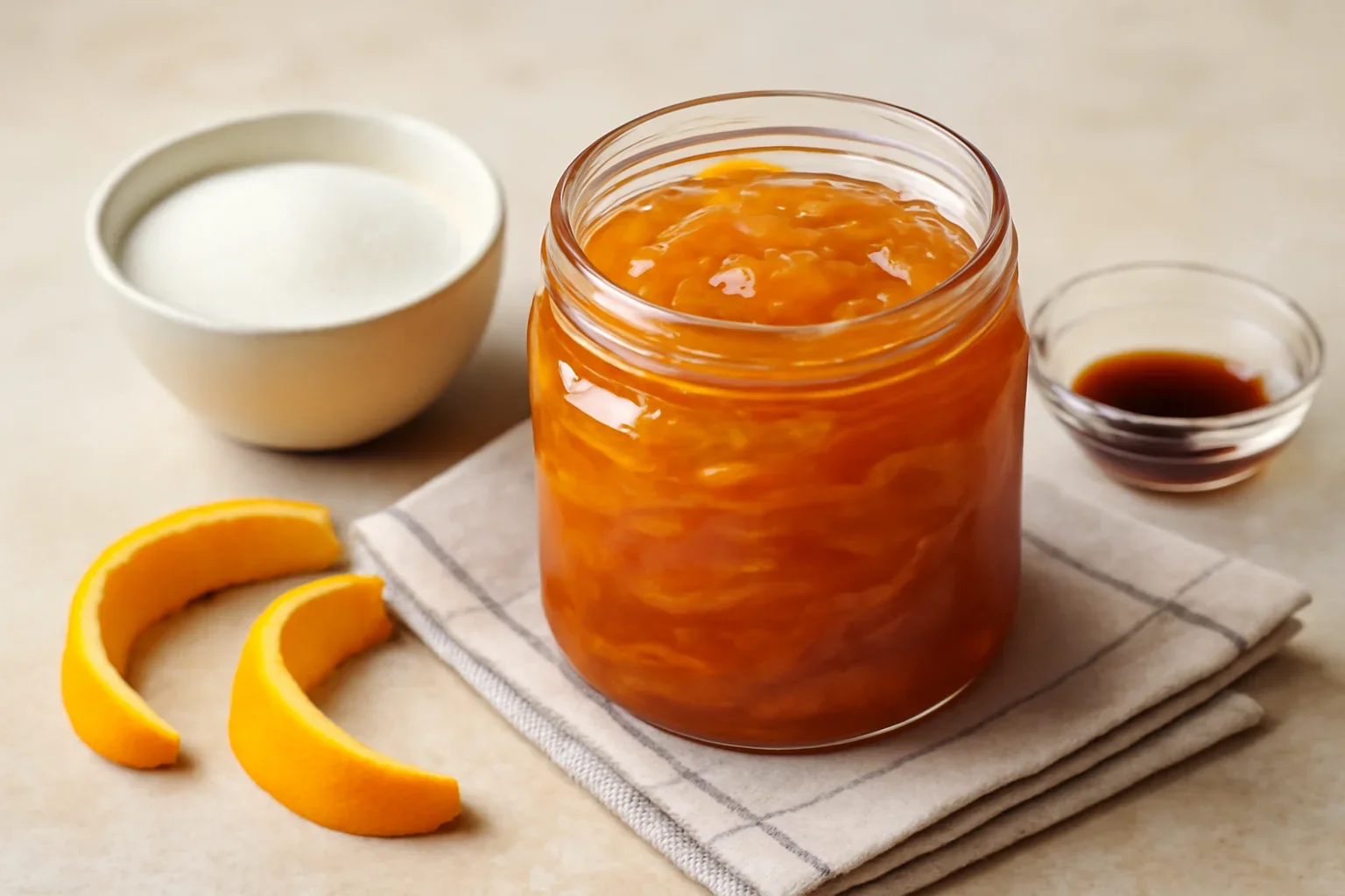 Dulceata din coji de portocale, reteta pas cu pas