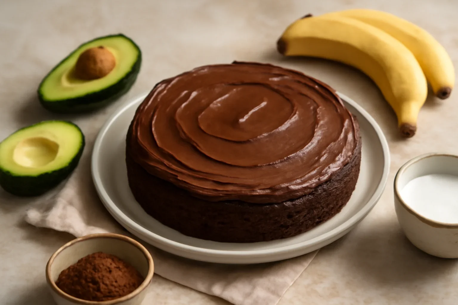 Tort de ciocolată vegan