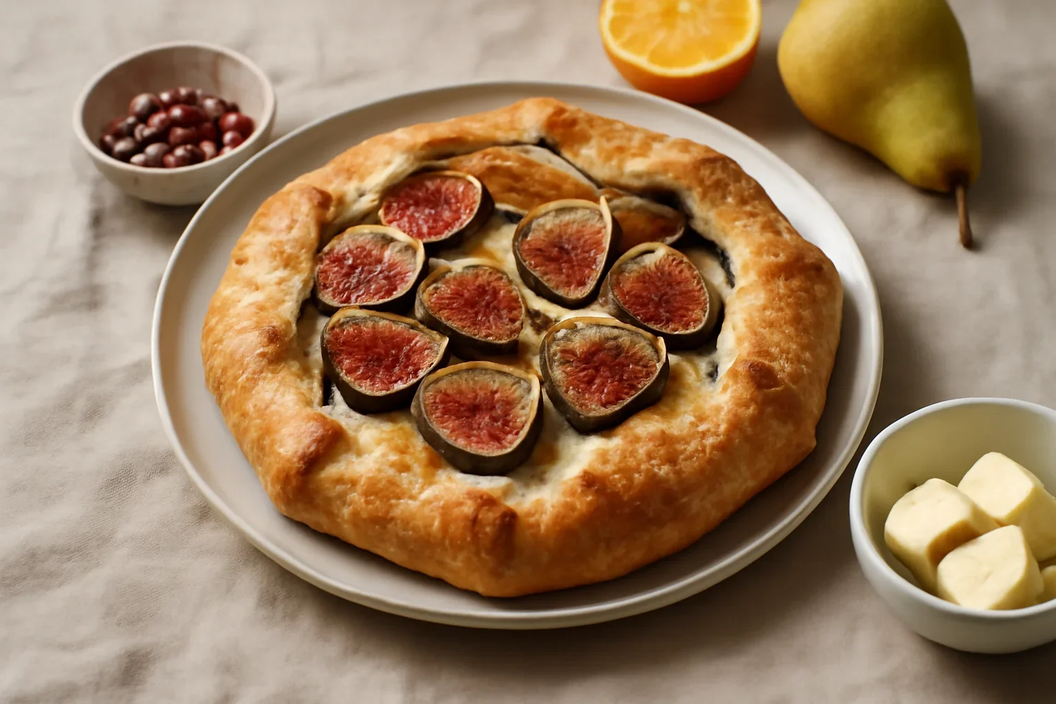 Biscuiti fragezi cu smochine – din aluat fraged de tarta