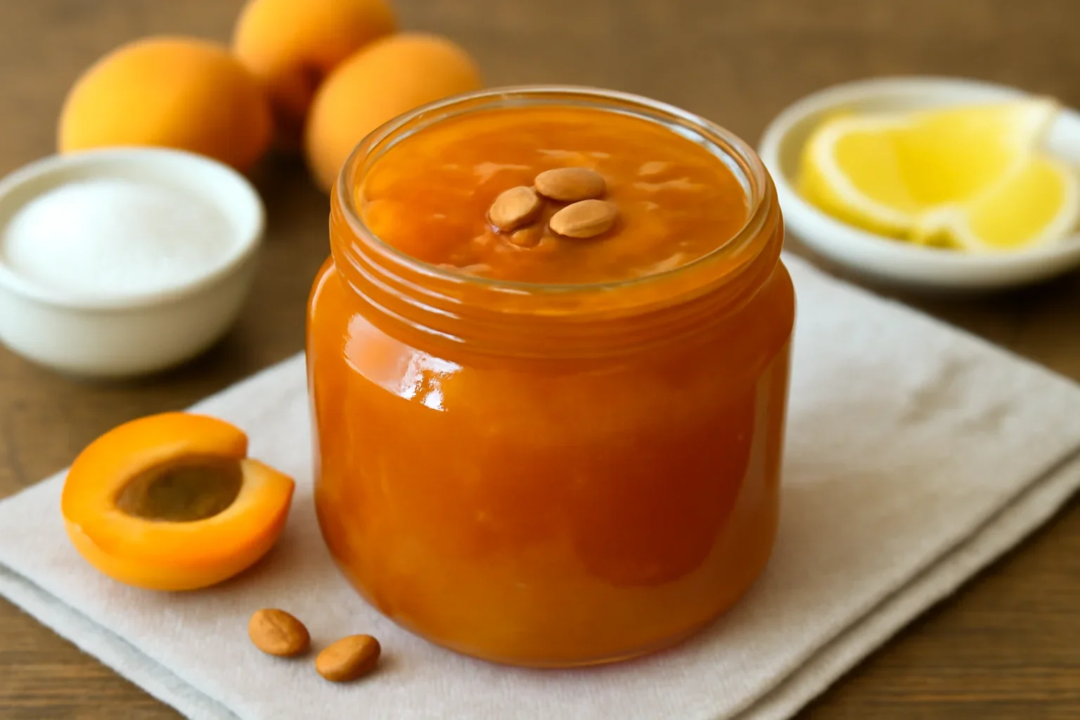 Gem de caise auriu reteta VIDEO fara conservanti – marmelada de caise