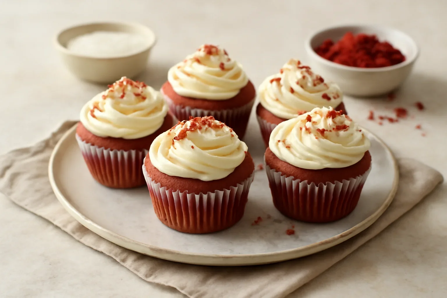 Red velvet cupcakes