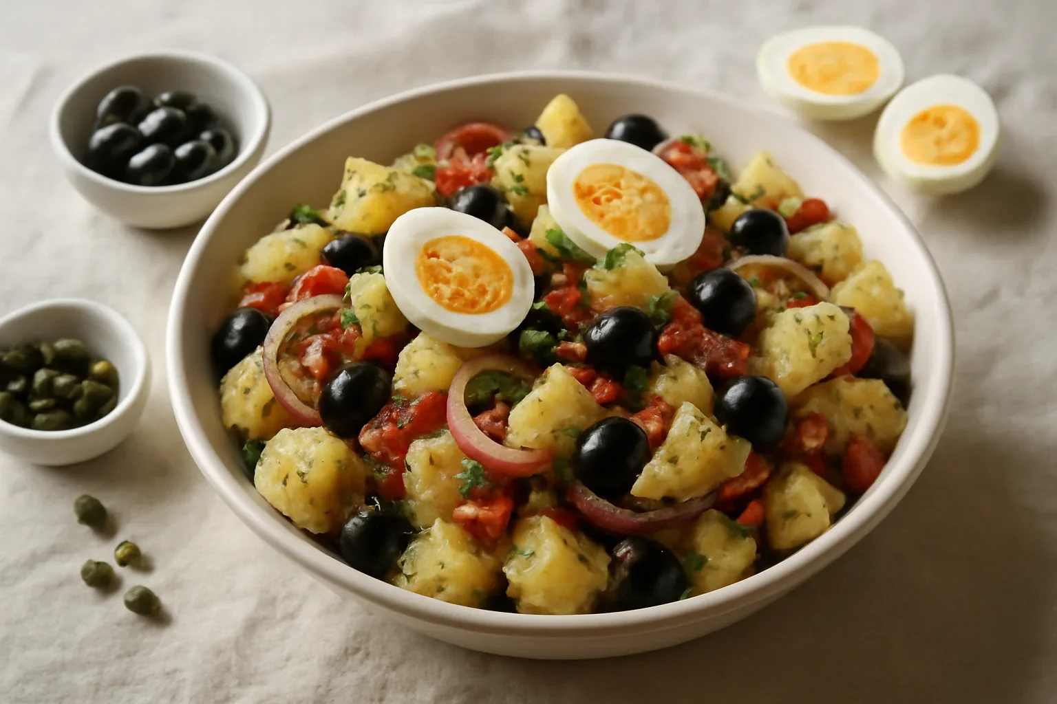 Salată orientală, rețetă simplă de post