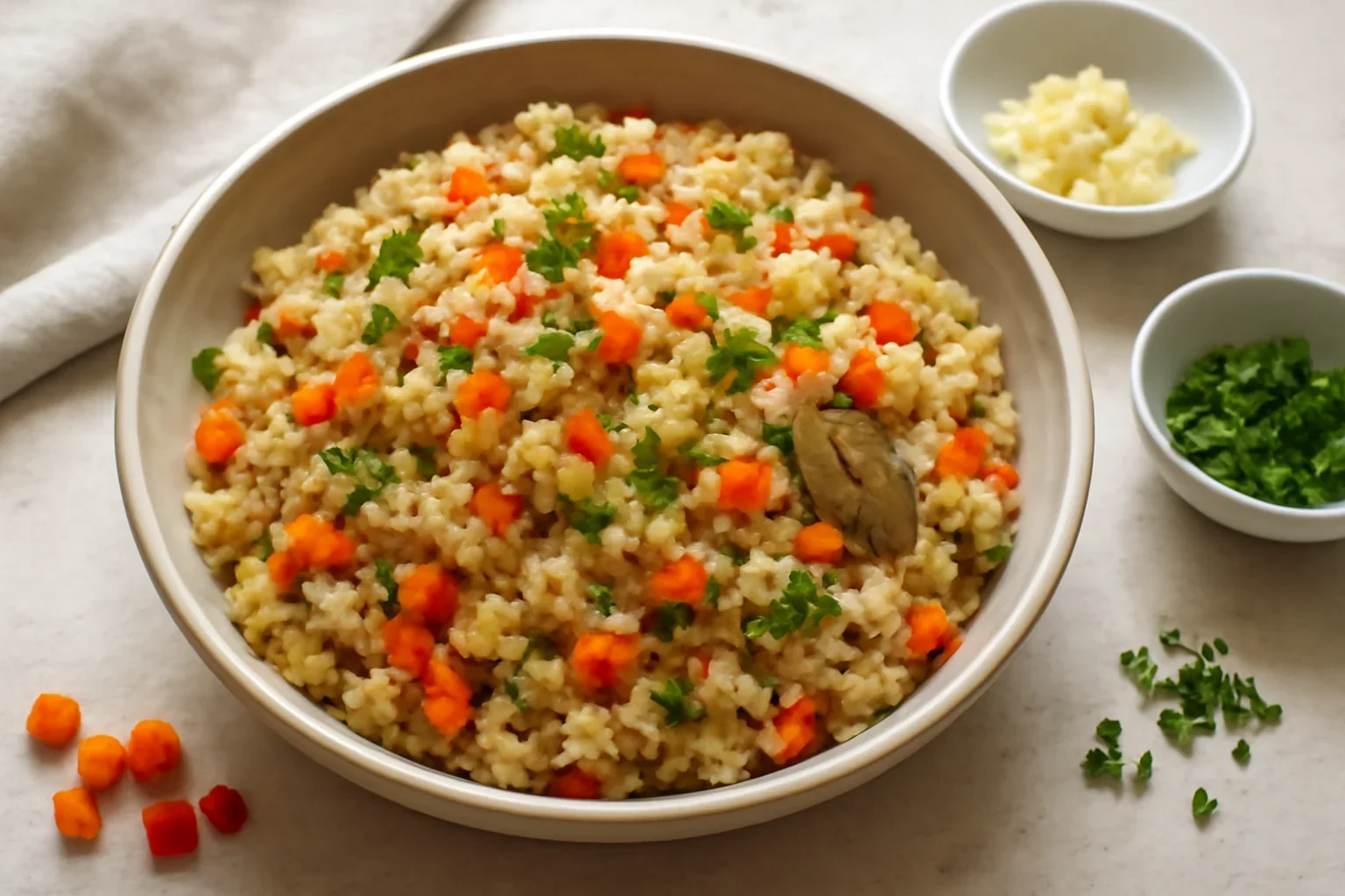 Pilaf de quinoa cu legume – rețetă simplă de garnitură sănătoasă
