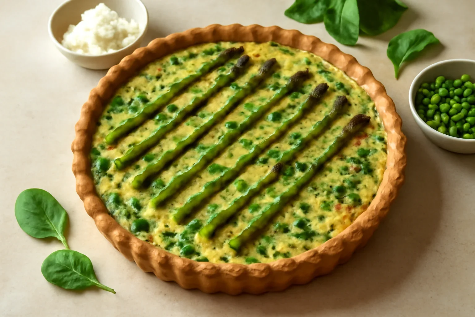 Tarta cu sparanghel