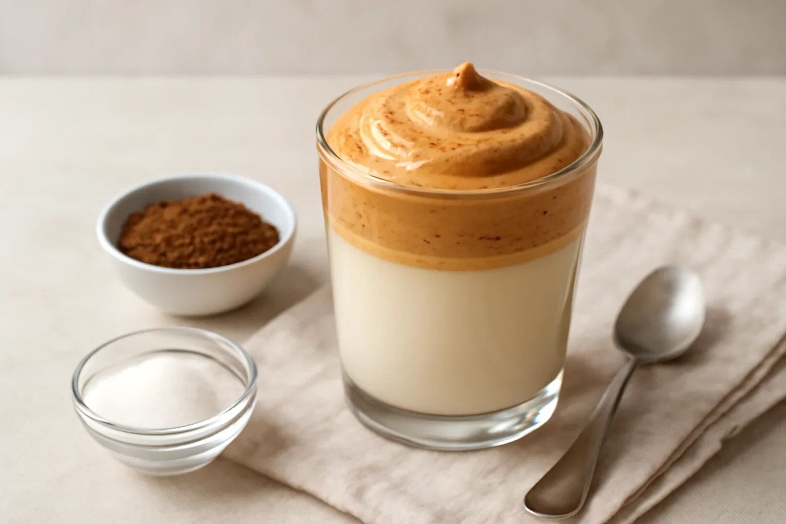 Cafea Dalgona, cea mai cremoasa cafea