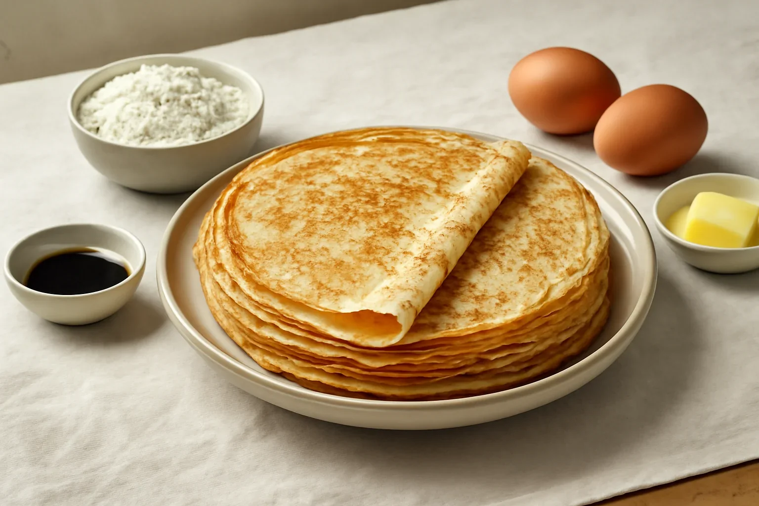 Clatite clasice frantuzesti, pufoase si delicioase
