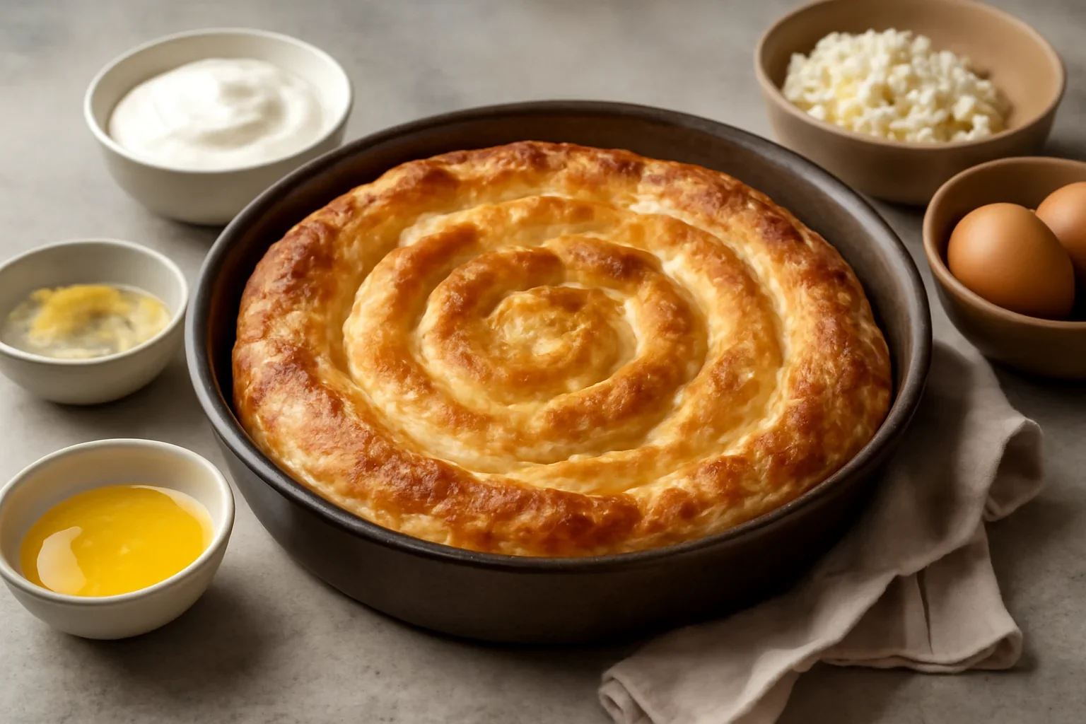Placinta cu branza sarata reteta de burek – placinta dobrogeana