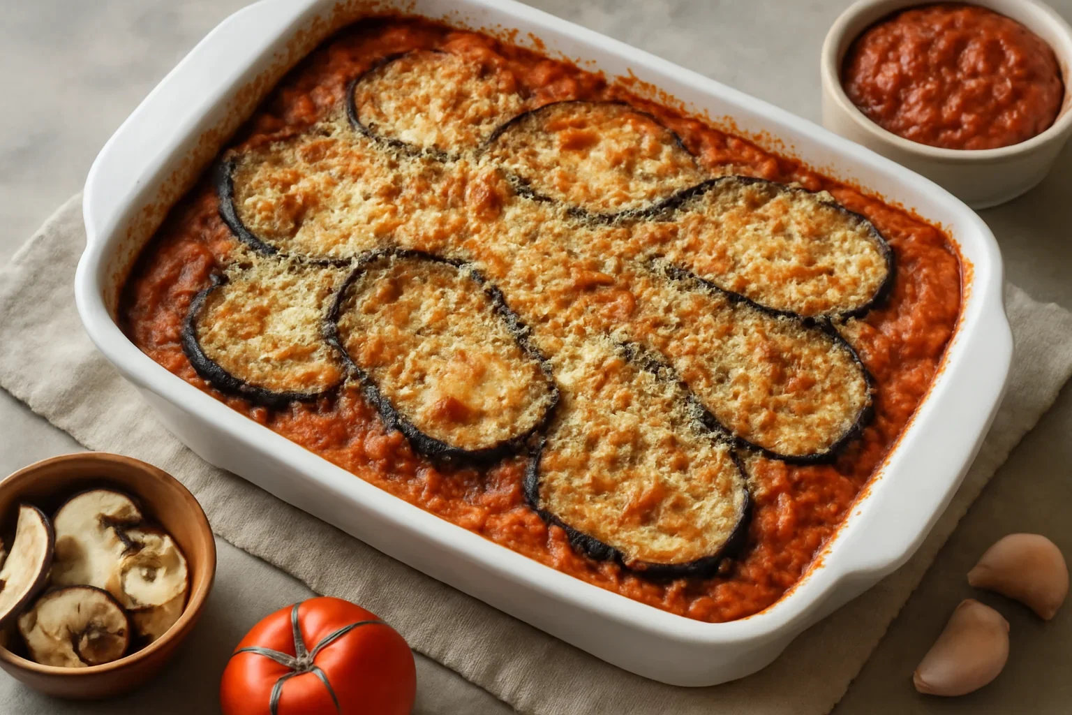 Lasagna cu vinete