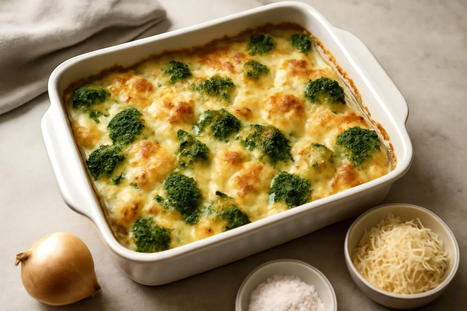 Broccoli cu cartofi la cuptor – gratinați – rețetă video
