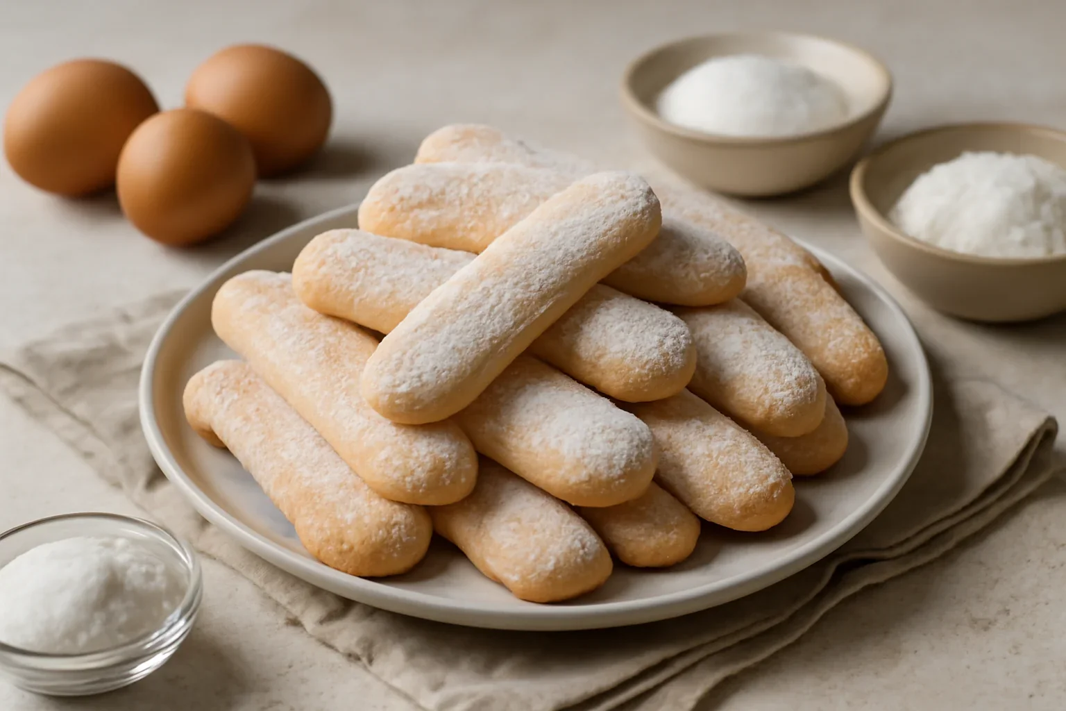 Piscoturi de sampanie – Piscoturi Savoiardi