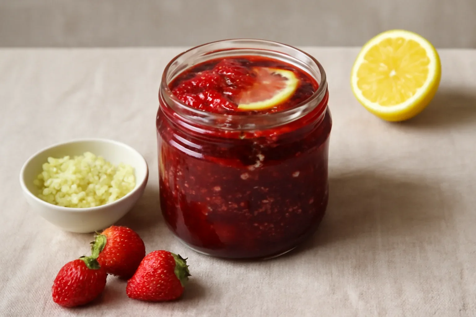 Dulceață de căpșune cu flori de soc și lămâie – rețeta bunicii mele din Arad