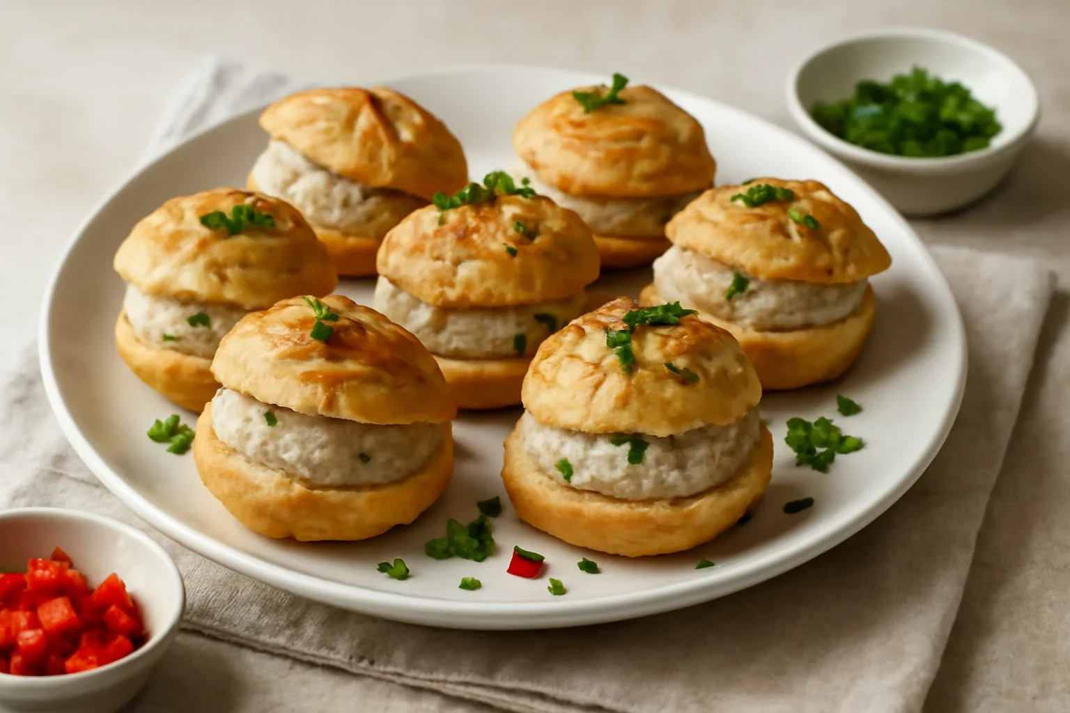 Choux cu pate de pui