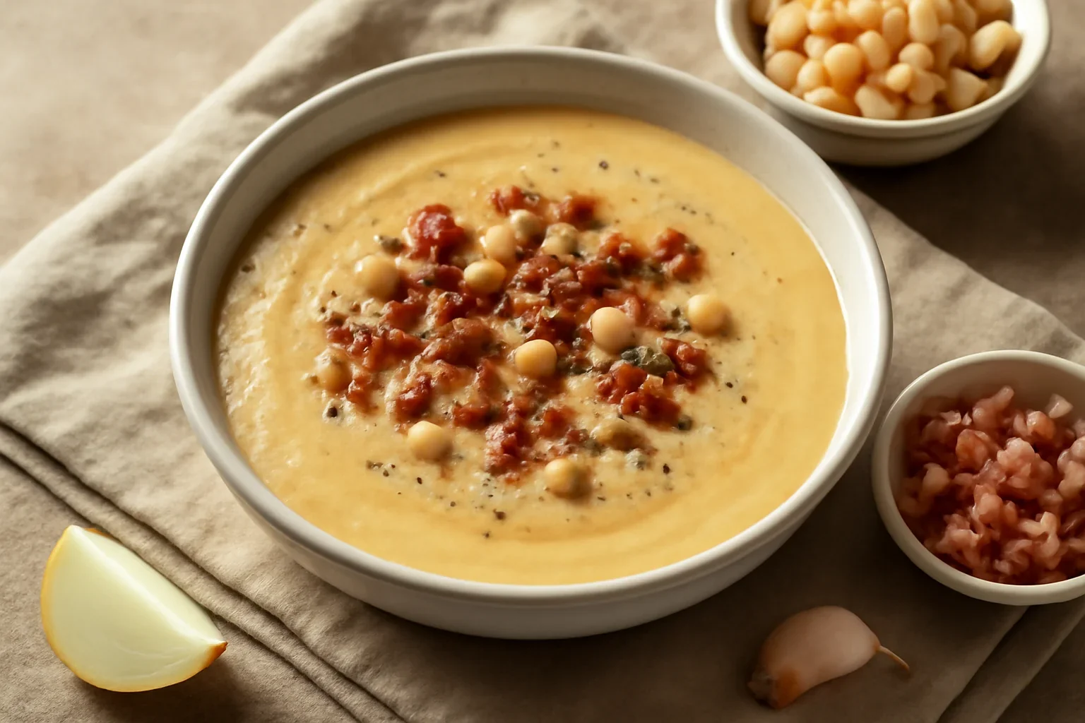 Supa crema de naut