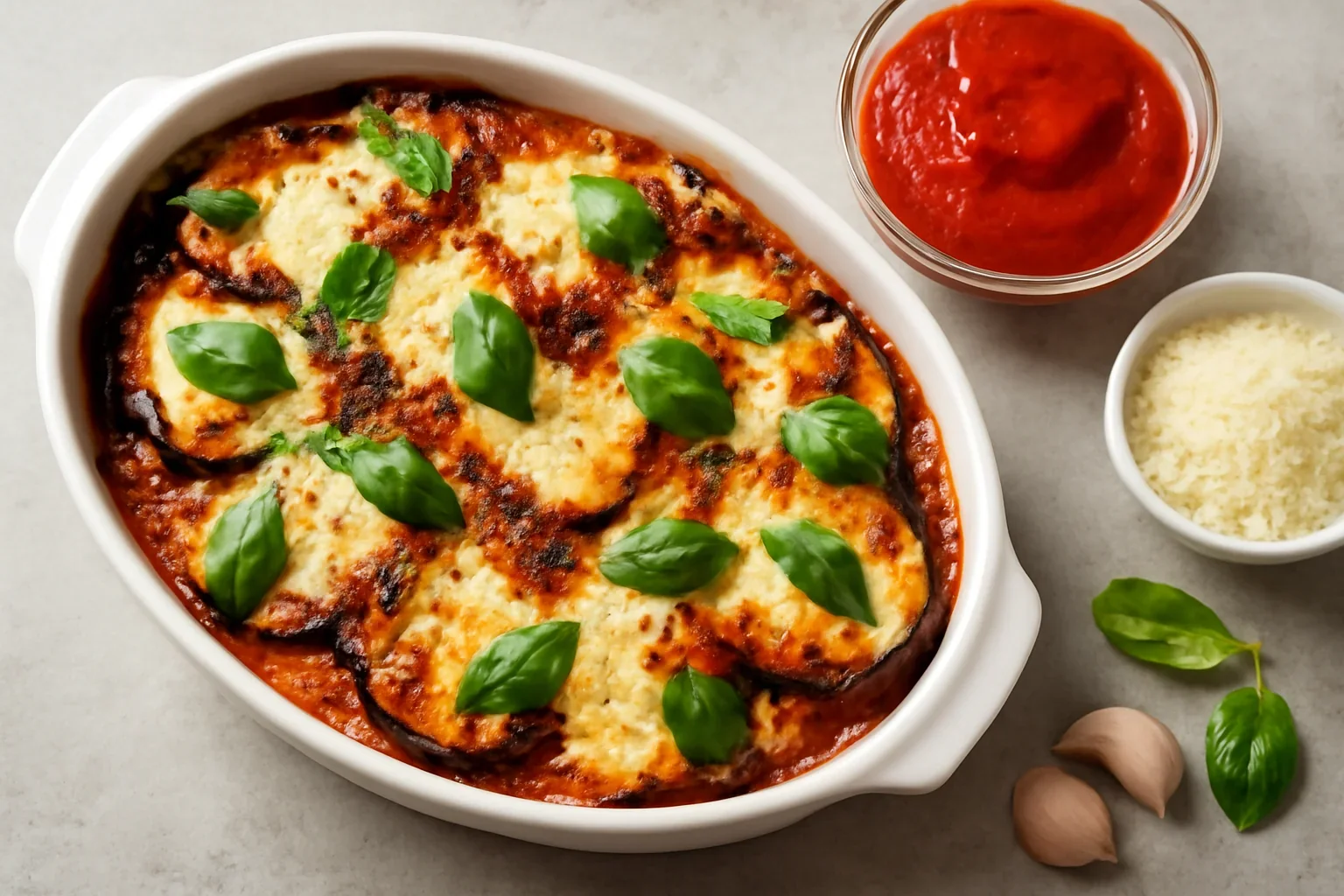 Vinete alla pizzaiola – vinete cu mozzarella și sos de roșii – rețeta video