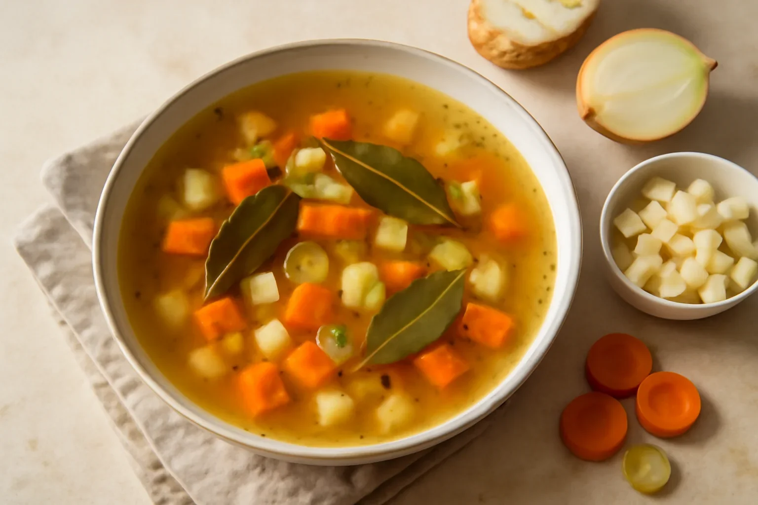 Supă de legume - rețetă de bază