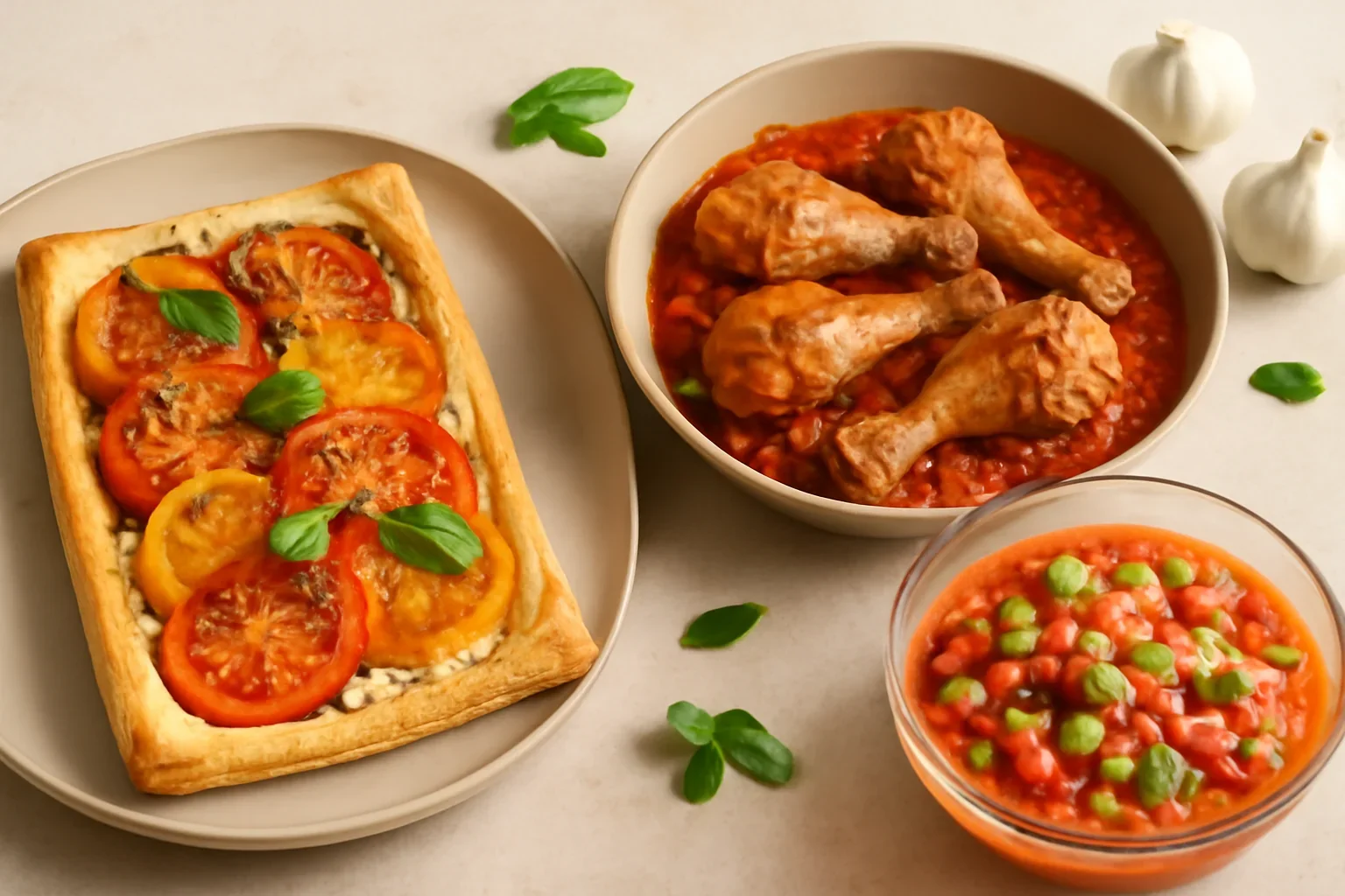 Meniu de vara: 3 Retete delicioase cu rosii romanesti | Video