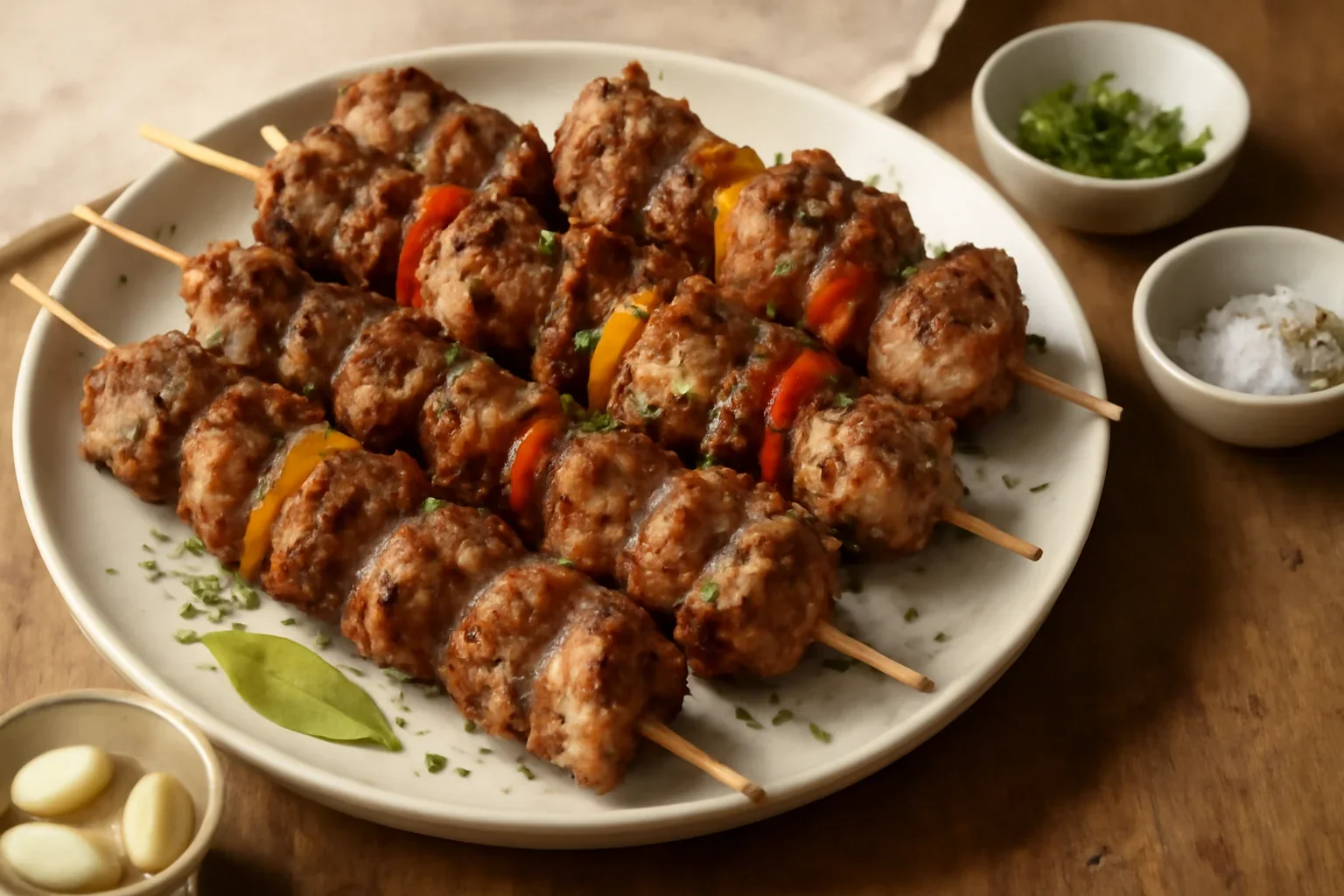Cum se fac cele mai fragede frigarui din carne de porc?