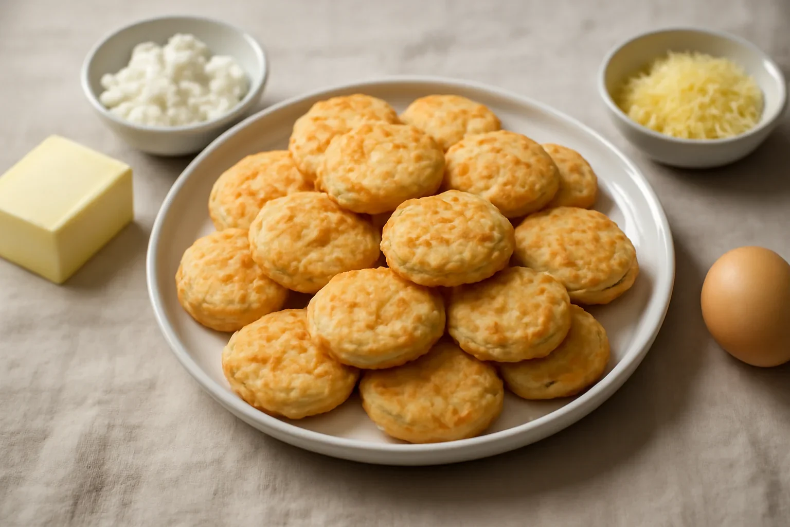 Biscuiti aperitiv cu unt si branza