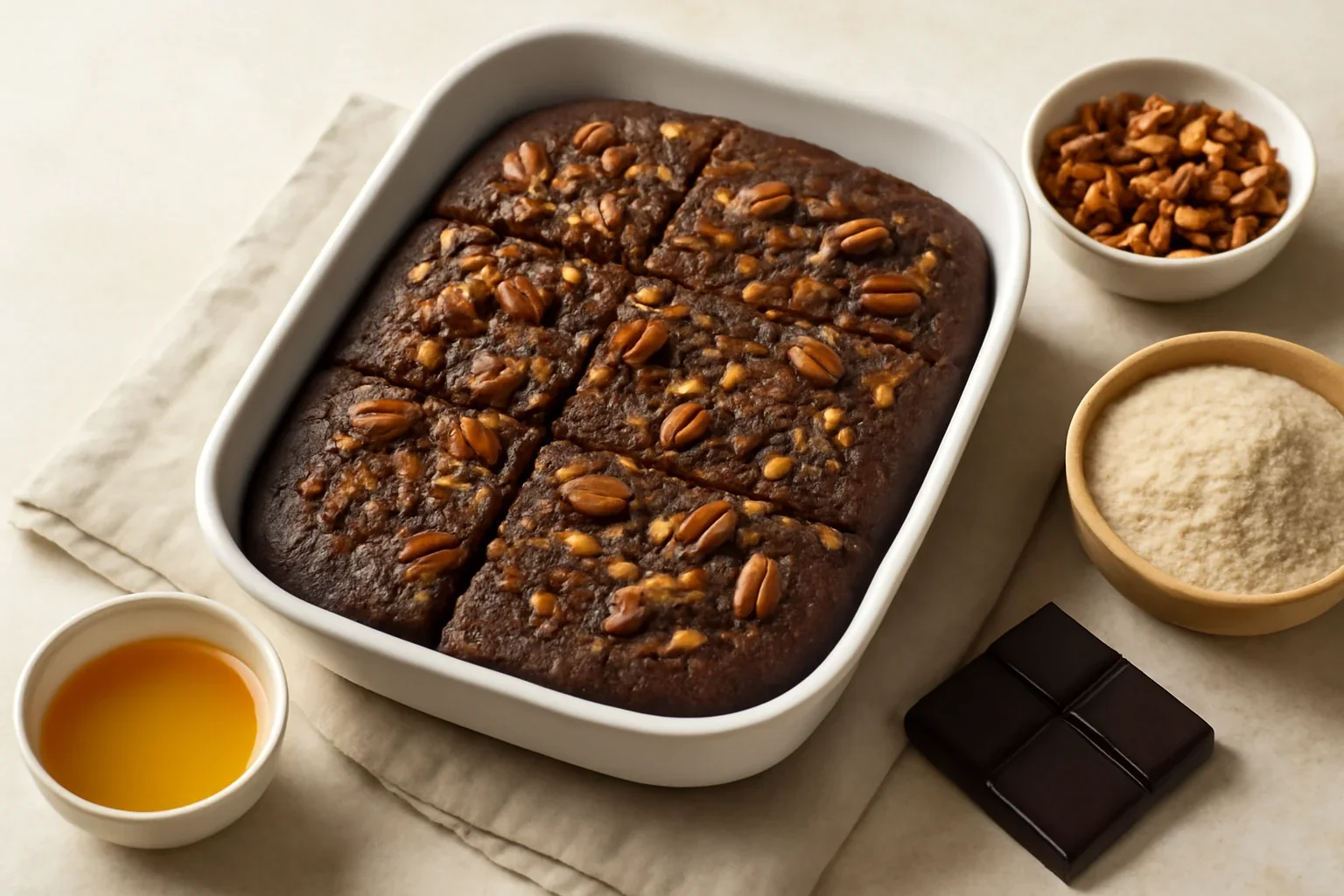 Negresă cu nuci pecan