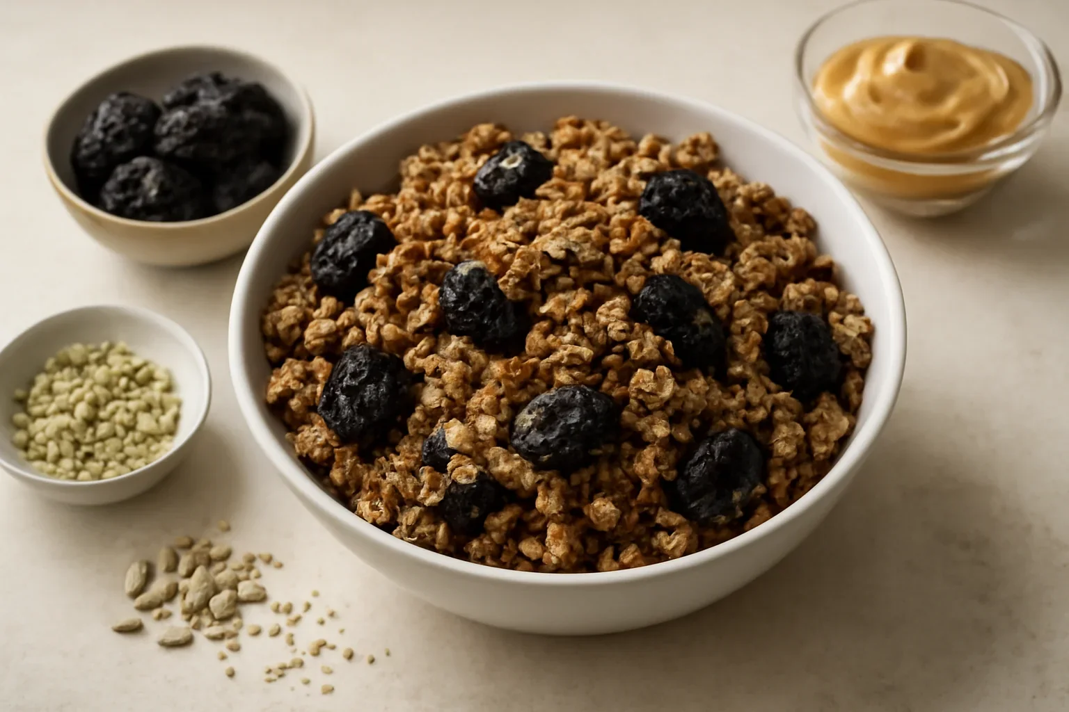 Granola cu prune uscate