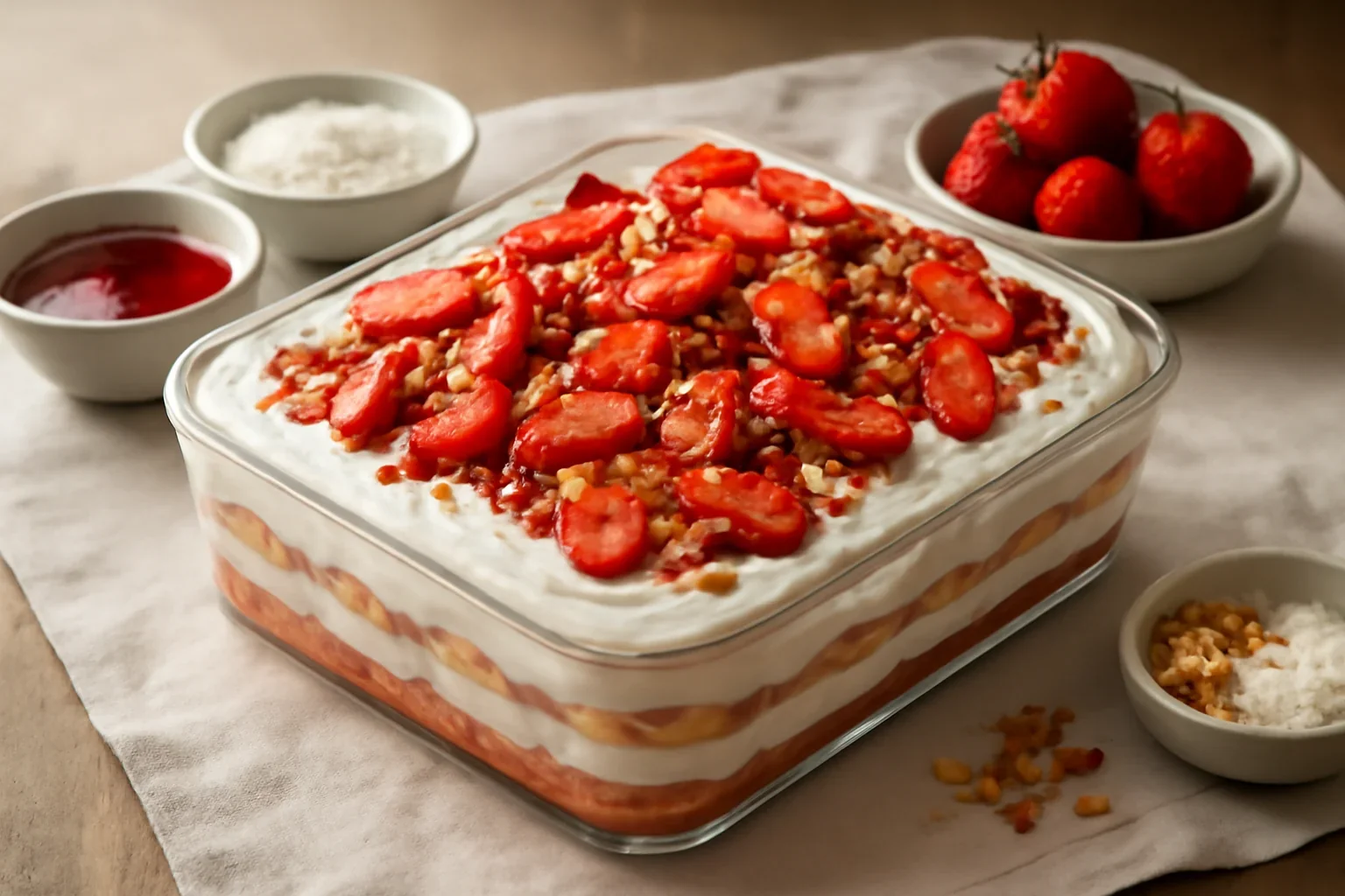 Tiramisu cu capsuni