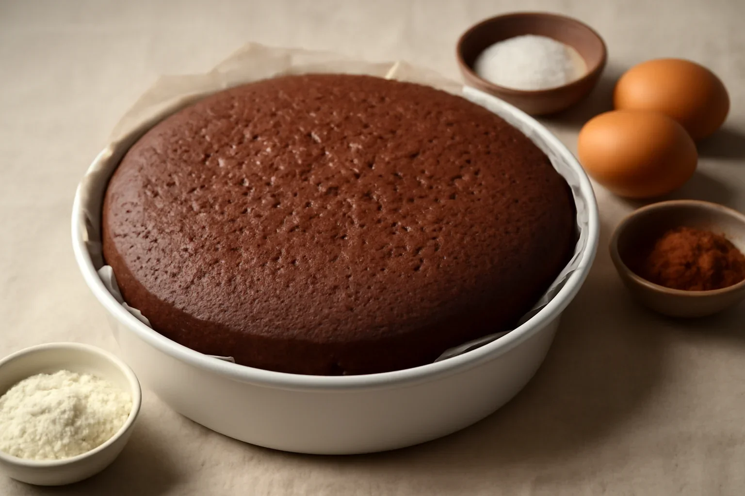 Blat cu cacao pufos, ideal pentru torturi festive