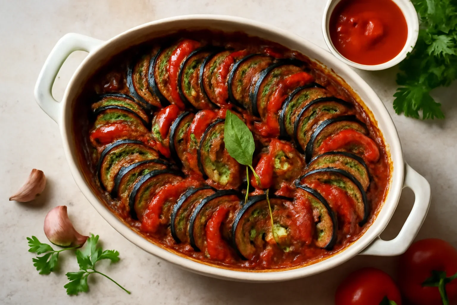 Ratatouille la cuptor / Ghiveci frantuzesc