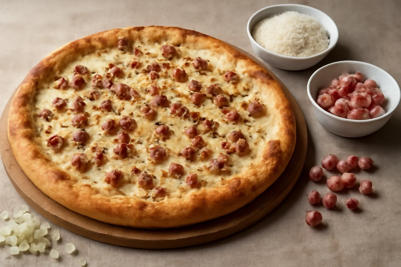 Pizza Carbonara