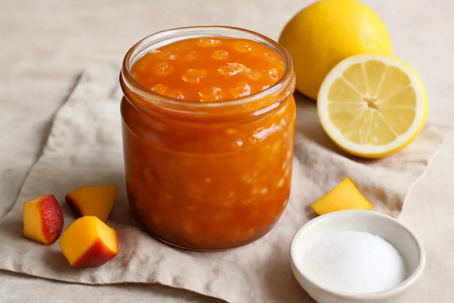 Gem de piersici sau nectarine reteta simpla fara conservanti