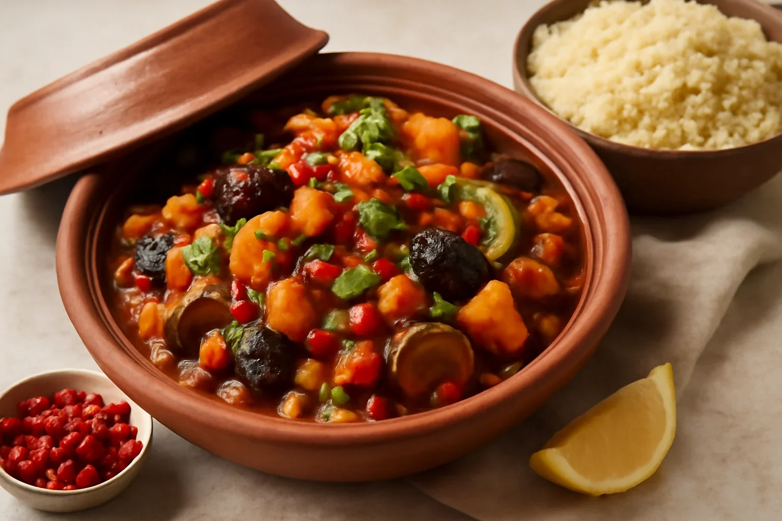 Tagine cu cușcuș