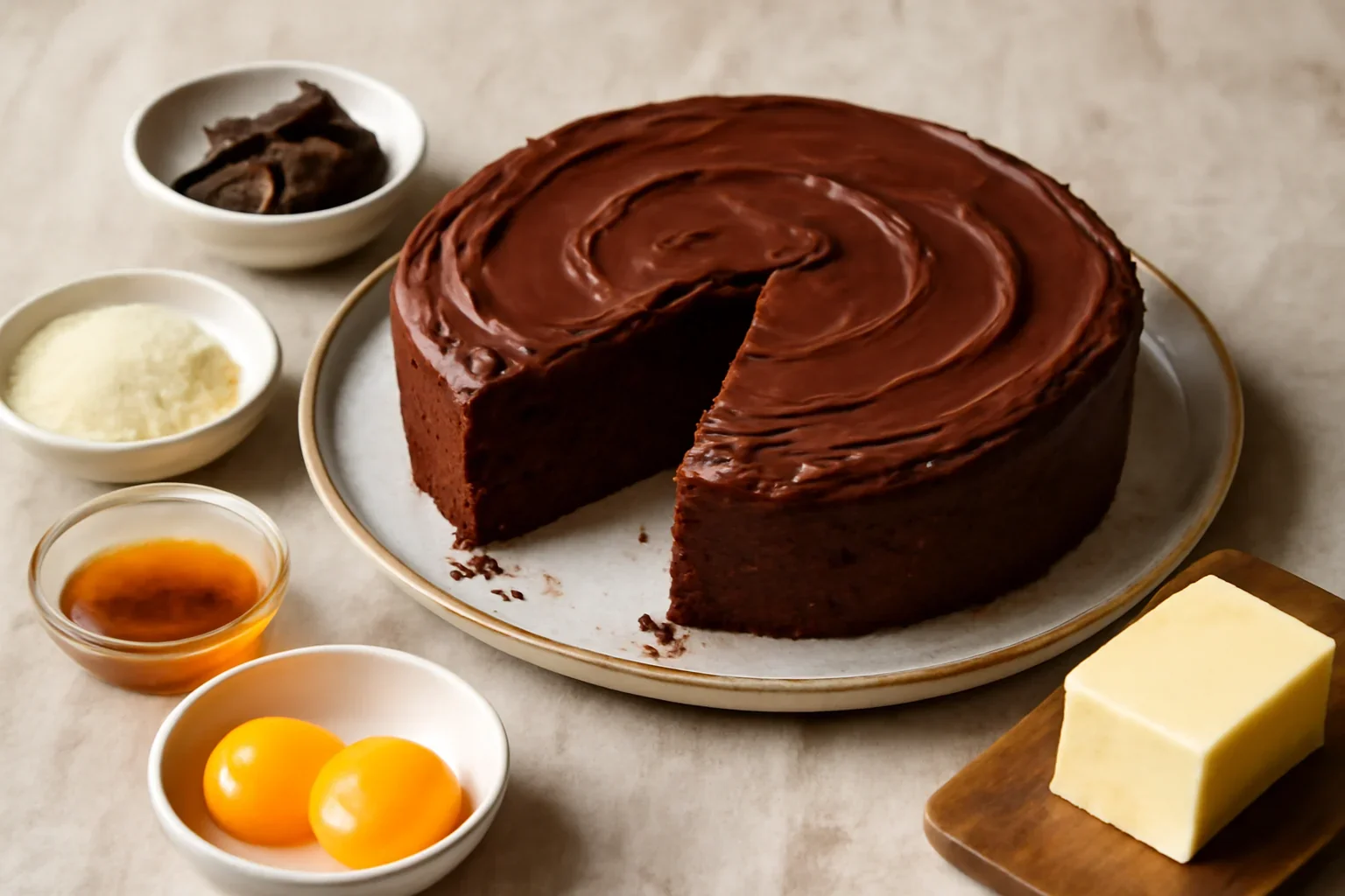 Prăjitura cu ciocolată Regina din Saba – rețeta de gâteau Reine de Saba sau Queen of Sheba Cake după Julia Child