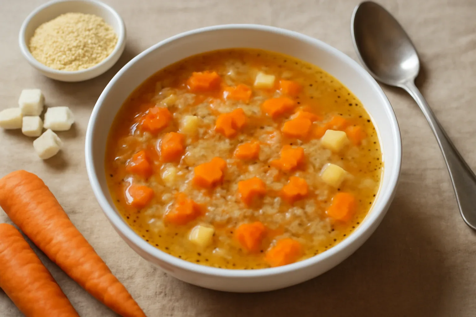 Supă cu quinoa