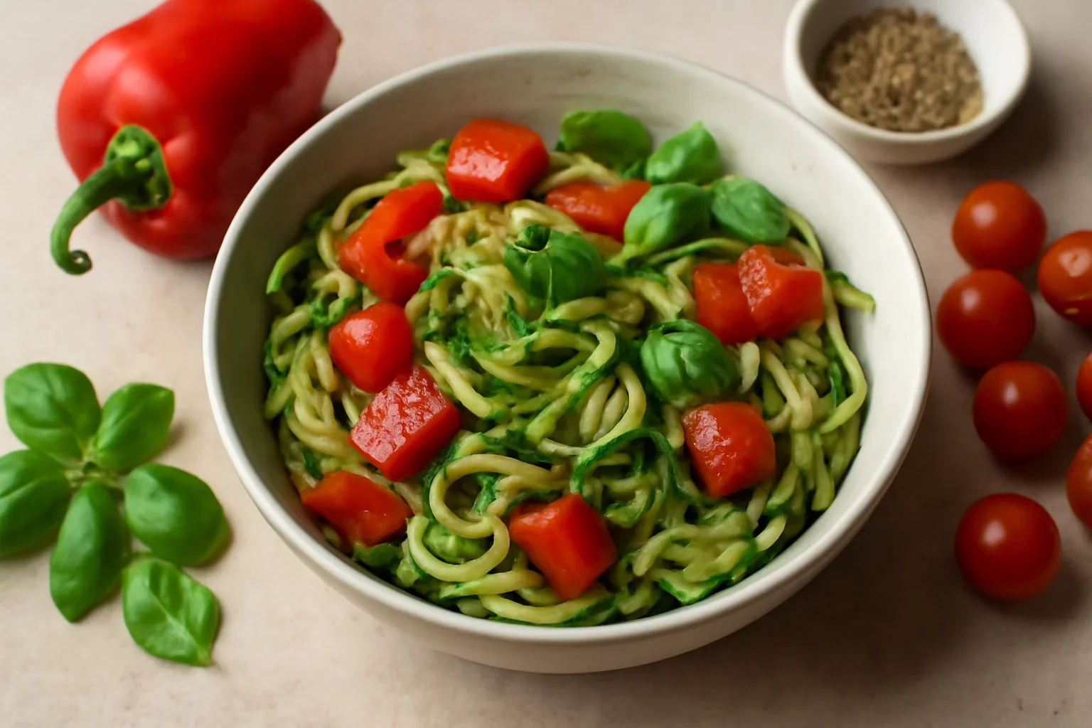 Spaghete din dovlecel