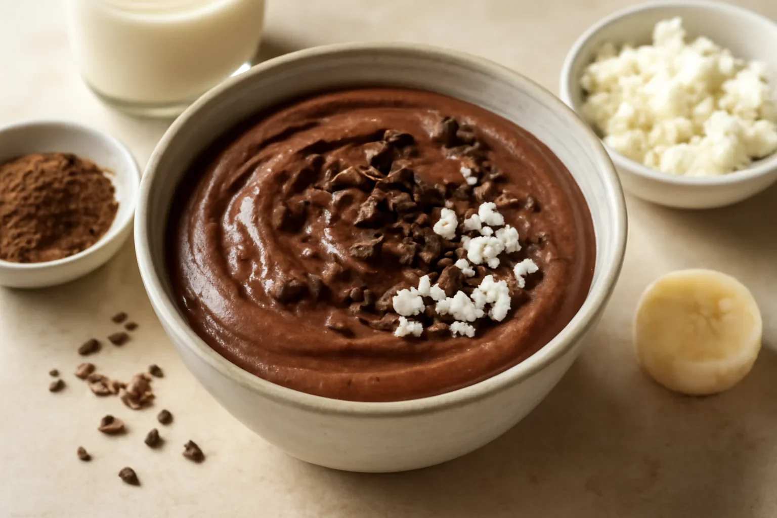 Cremă de cacao cu tofu