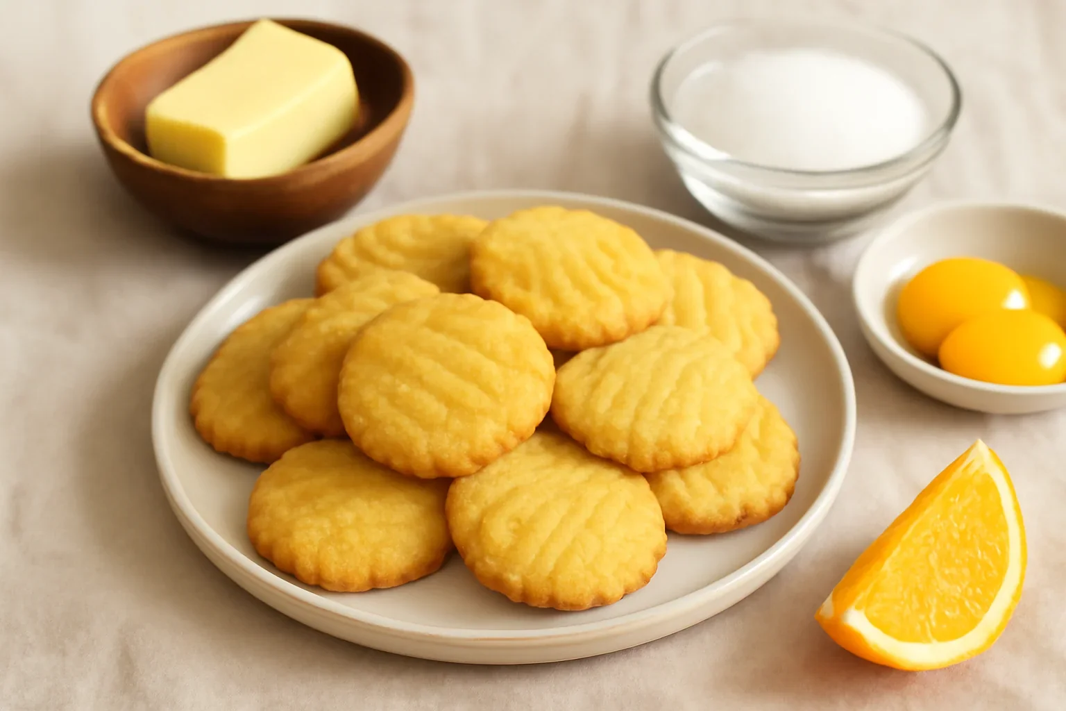 Biscuiti portughezi cu unt