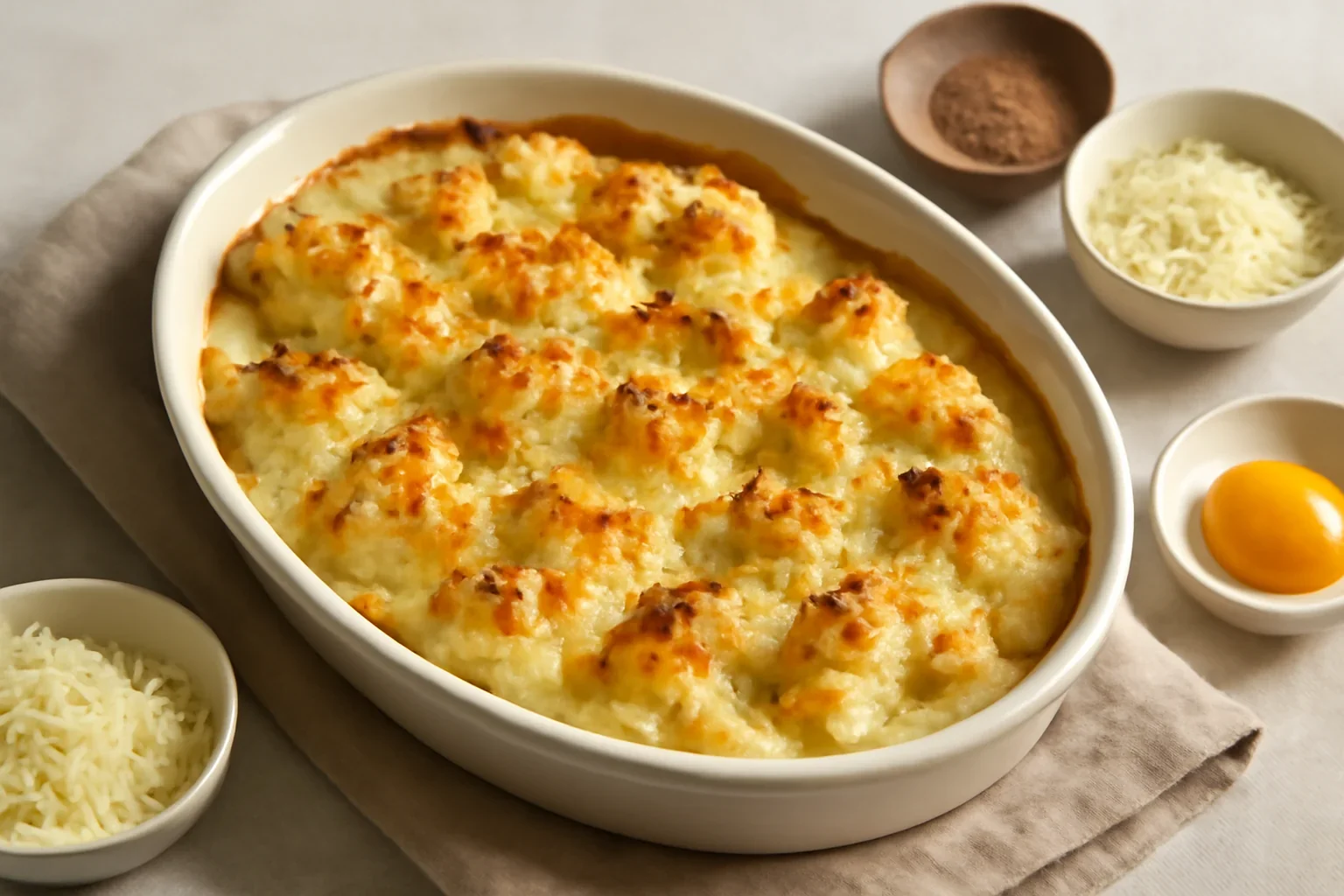 Conopidă gratinată