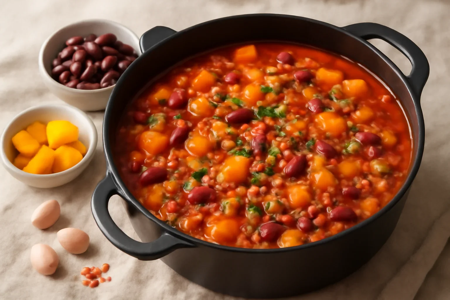 One – Pot Pumpkin Turkey Chili