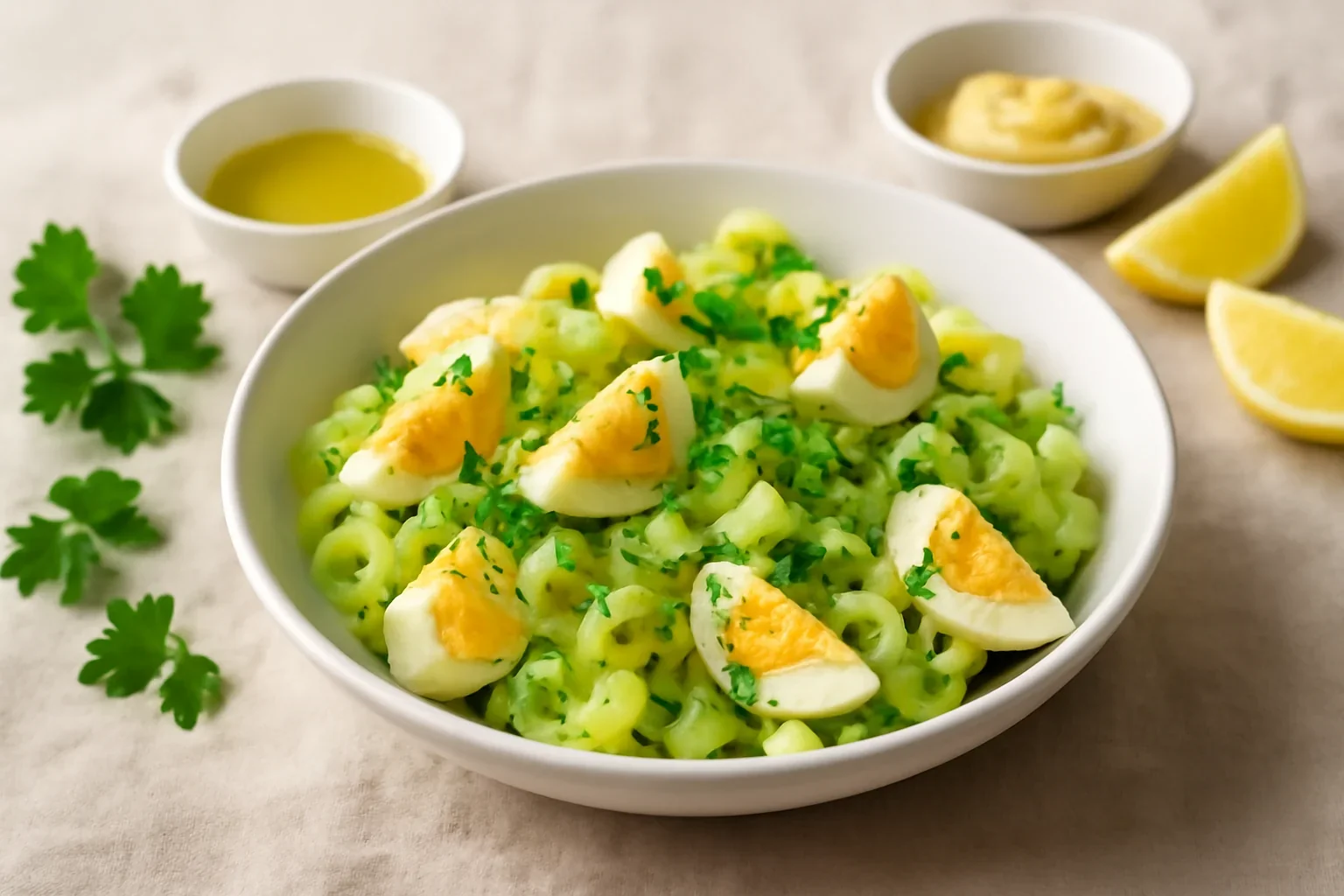 Salata de praz cu oua
