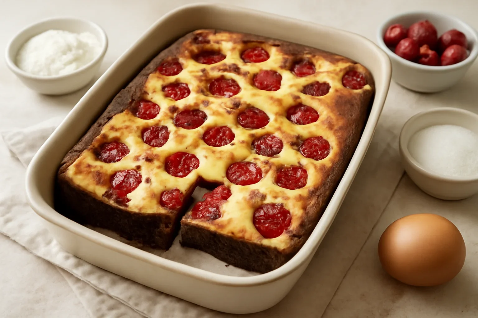 Negresă cu cheesecake și zmeură, rețetă video