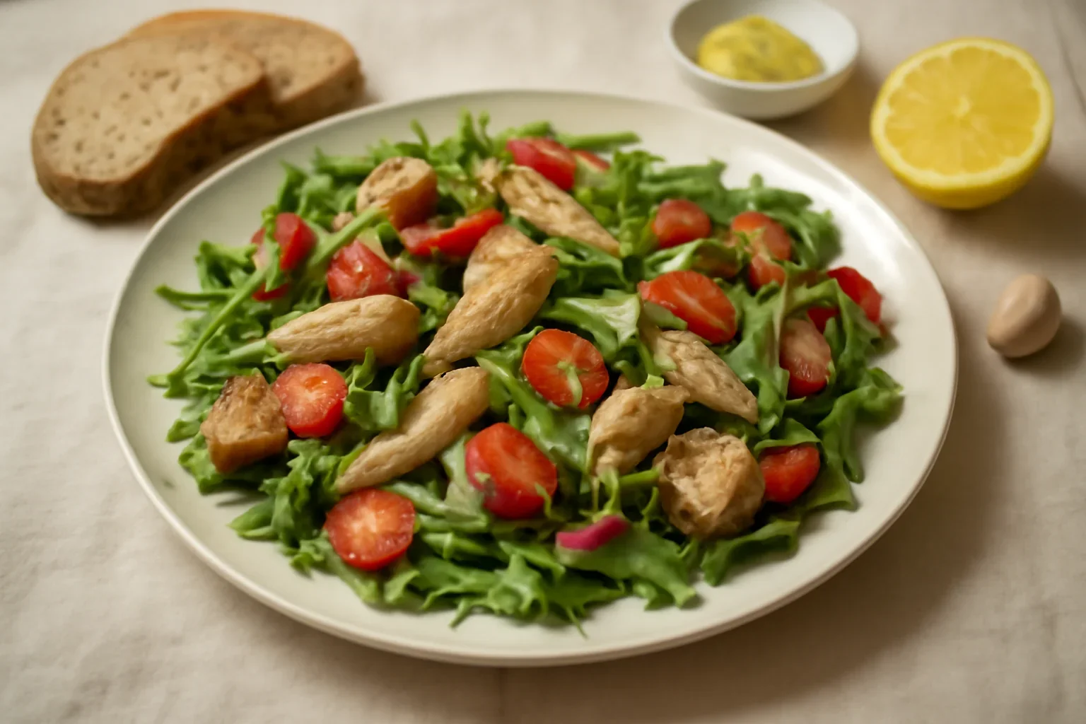 Salata de peste afumat cu rucola