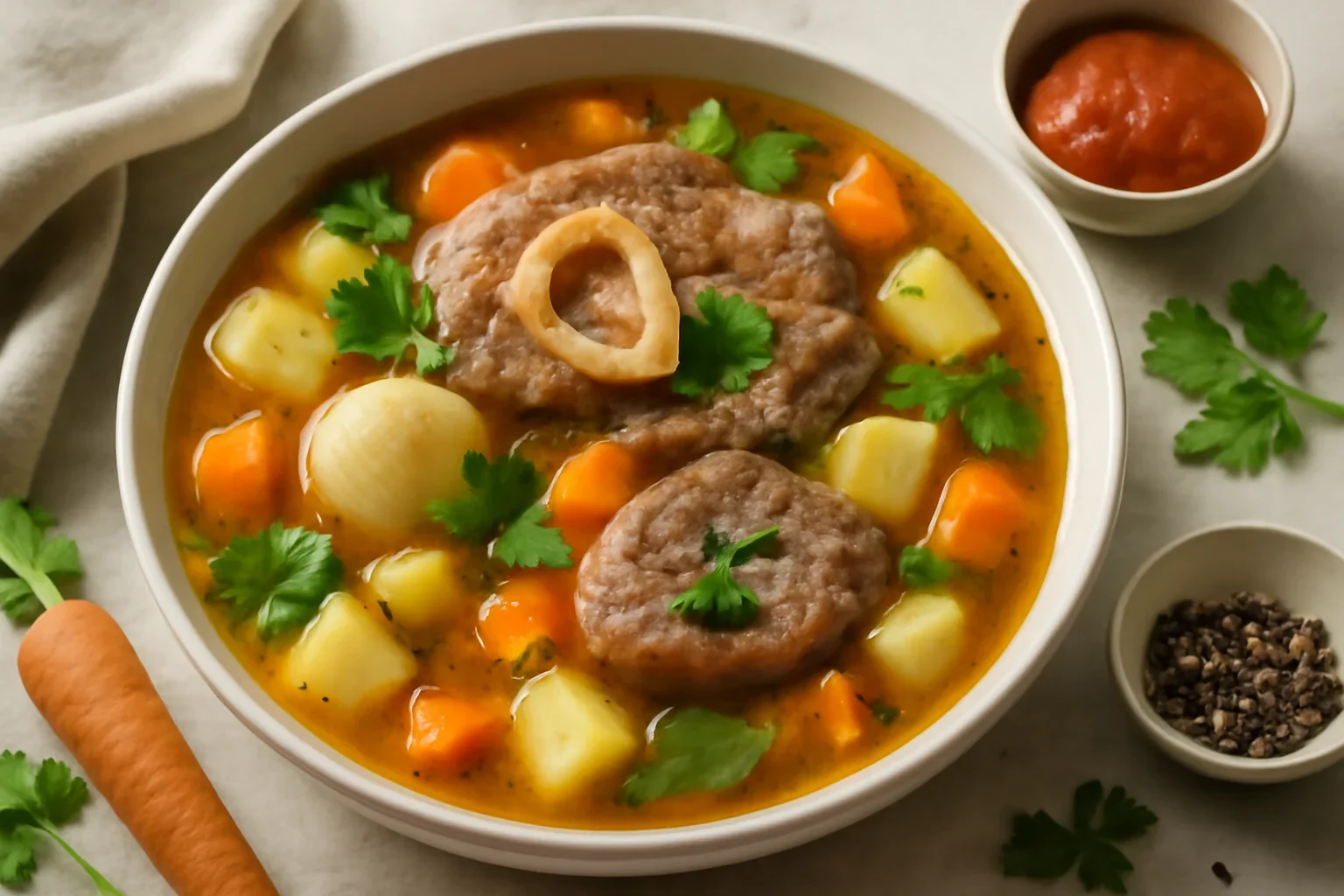 Supa din rasol de vita